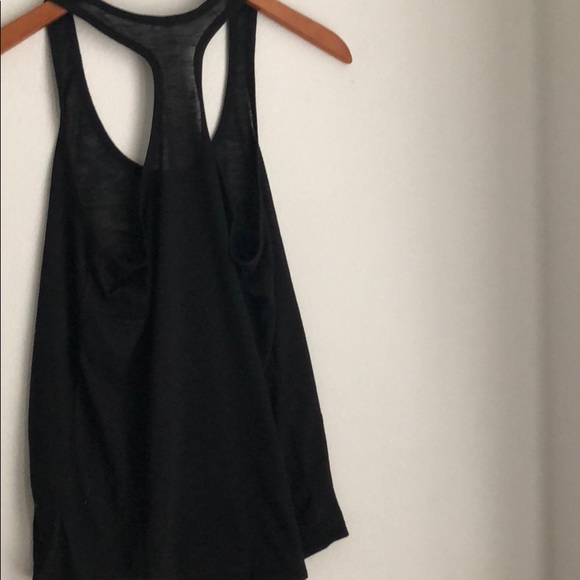 Racerback Tank In Deep Black... - Picture 7 of 7